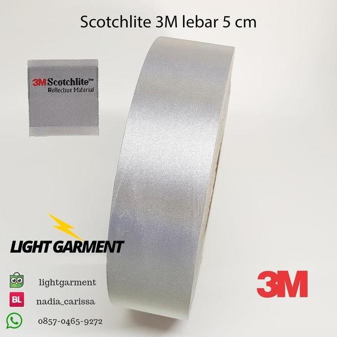 ready Scotlite / Reflective / Scotchlite tape 8906 original 3M lebar 5cm