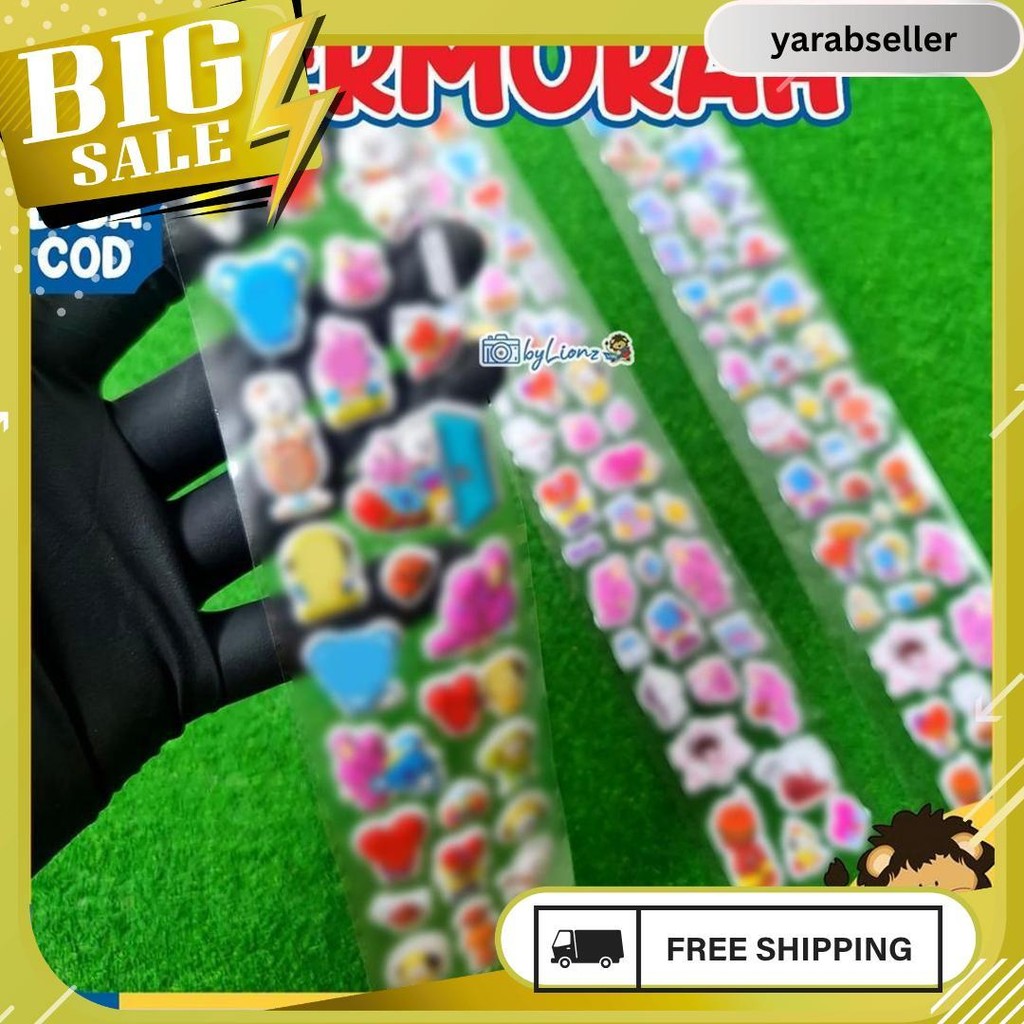 

Stiker Bt21 / Stiker 3D Bangtan 2021 Gratis Ongkir