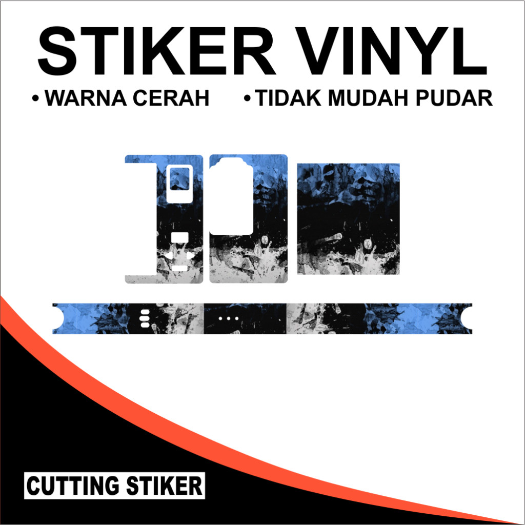 

*2Piece* Paketan Stiker B80 Laminasi Doff 4 Garskin Stiker Casing Custom Bebas Dan Bayar Ditempat