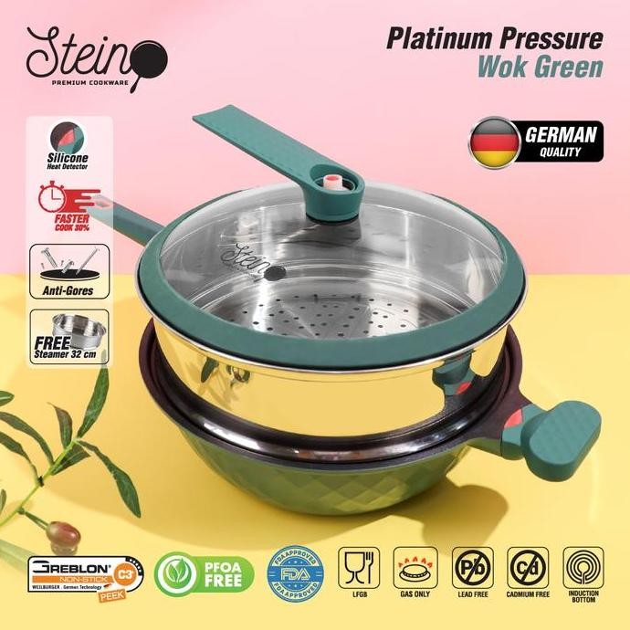 STEIN WOK PLATINUM PRESSURE COOKER