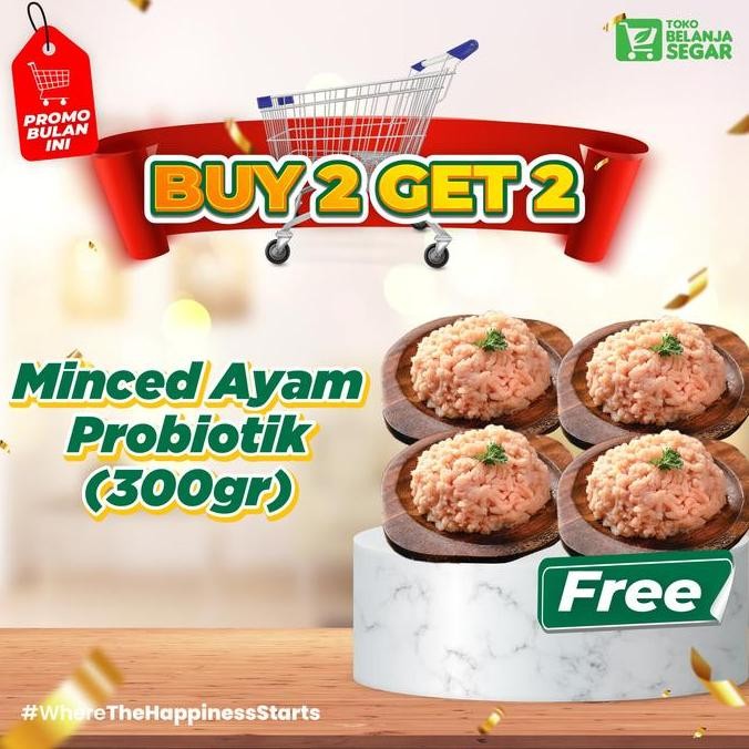 

Buy 2 Get 2 - Minced Ayam Negeri Organik Probiotik Natural Poultry
