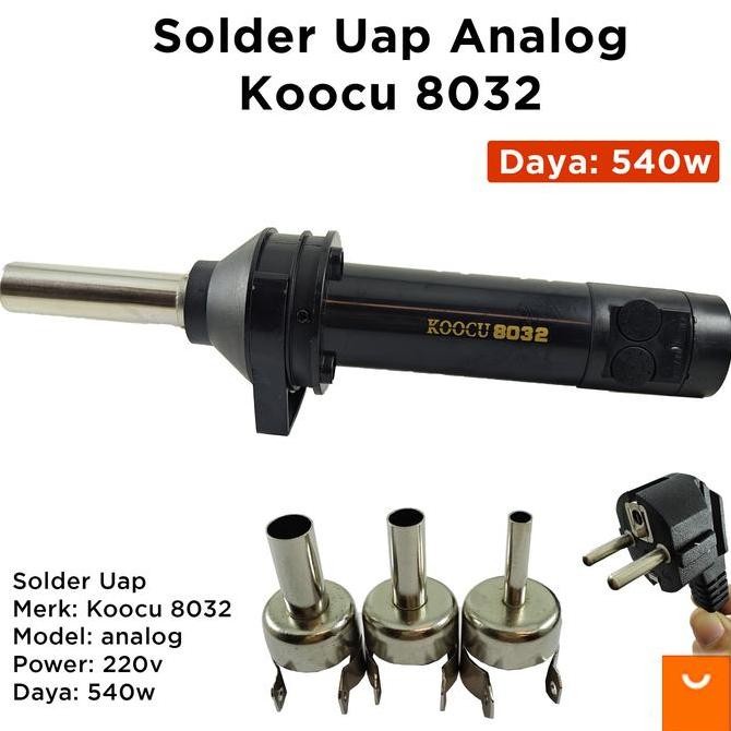 Solder Uap Analog Koocu 8032 Solder Uap Portable 8032