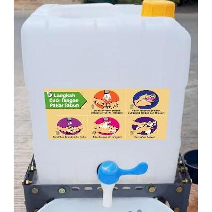 Jerigen Berikut Keran Tempat Tong air Keran