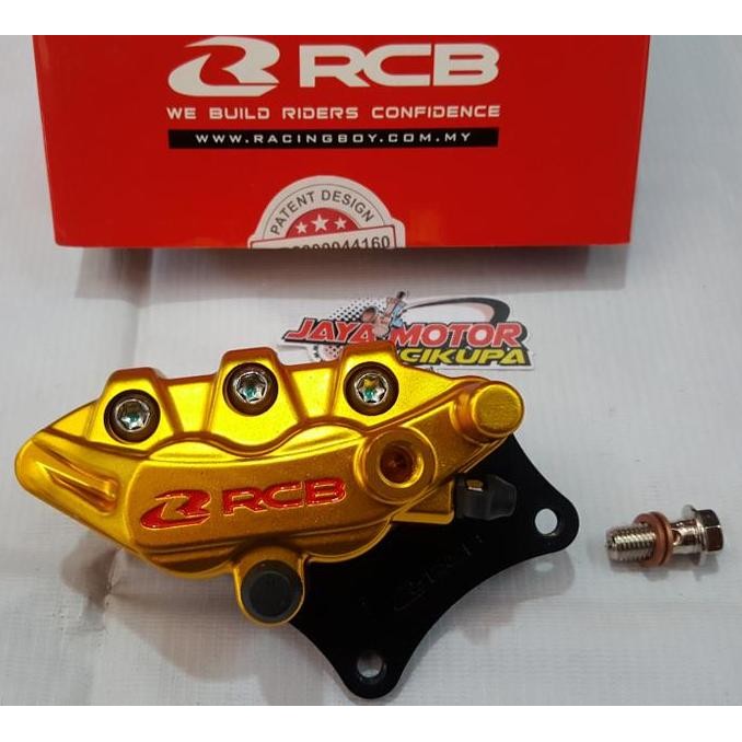 Kaliper depan RCB Satria Fu warna Gold