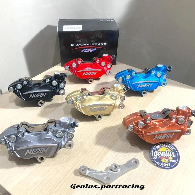 Kaliper Nissin Nmax 4 Piston Orinal Samurai Brake
