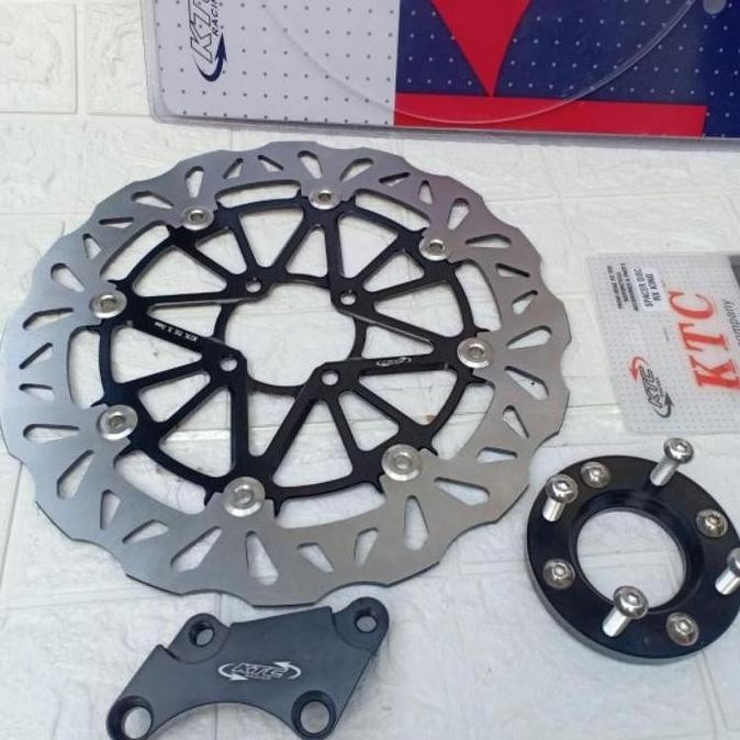 piringan cakram depan KTC pnp RX king ukuran 300mm full cnc orinal ktc PNP RX-King RX king Rxking ne