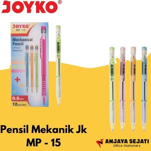 

Pensil Mekanik Joyko MP - 15 | Perlusin (12pcs) DiM