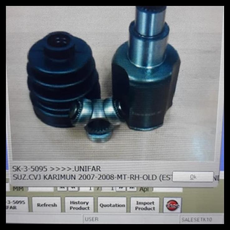 TERBARU CV JOINT AS RODA DALAM KANAN KARIMUN ESTILLO ESTILO 4 CYLINDER UNIFAR