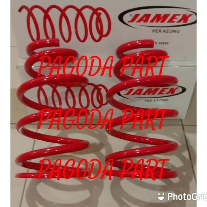 PER CEPER LOWERING SPRING JAMEX TOYOTA INNOVA OLD / REBORN DIESEL 2PCS