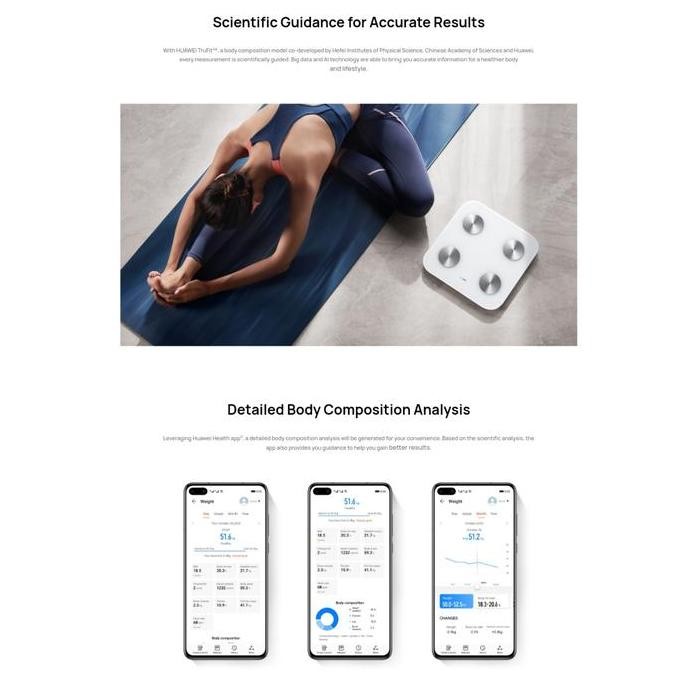 Timbangan Badan Huawei Smart Scale 3 Pro Defect Harga Promo