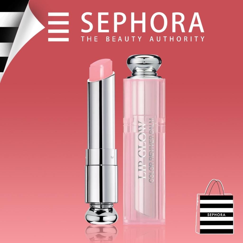 Sephora100% Original Dior Lipstick/Dior Floral Lip Care /Dior Addict Lipglow Color Revival Balm Lips