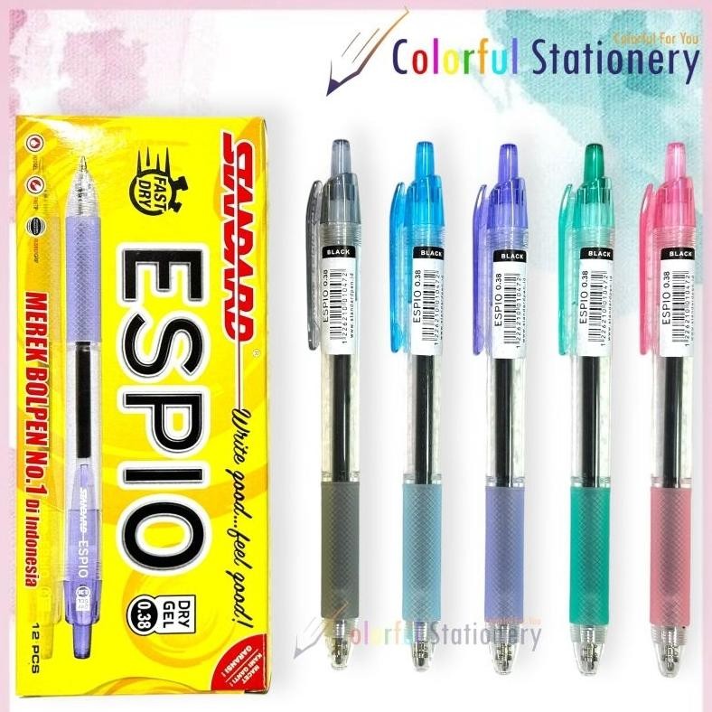 

Pulpen / Ballpoint / Pen Standard ESPIO (12 Pcs) DiM
