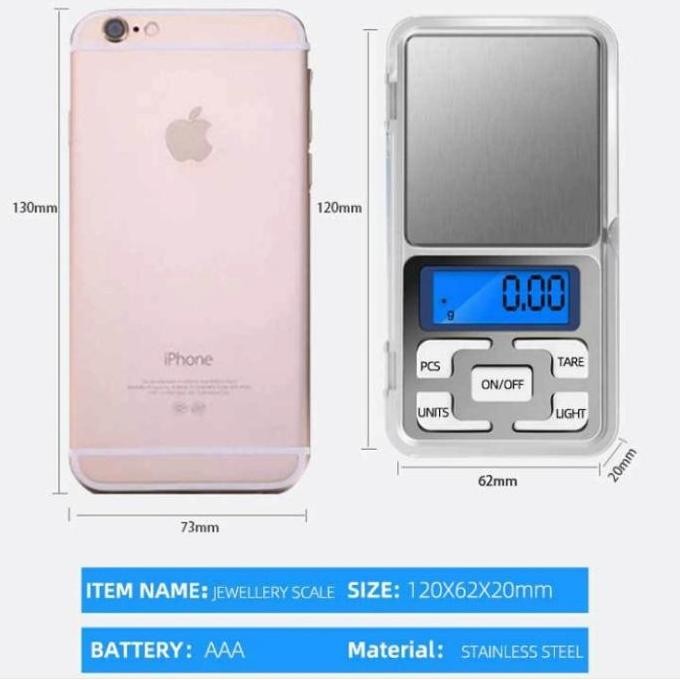 Timbangan Digital Mini Presisi - Timbangan Emas Akurasi 0.01G