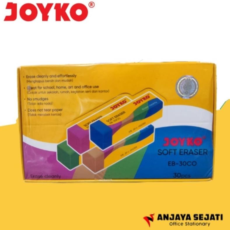 

Eraser | Penghapus Warna Joyko 30CO DiM
