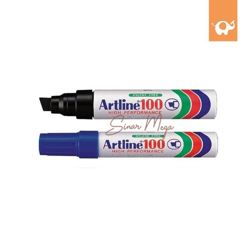 

Artline Permanent Marker EK-100 Spidol Permanen Spidol Besar Murah DiM