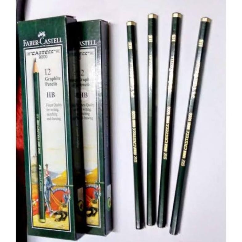 

TERMURAH!!!PENSIL FABER CASTELL9000 2B ORIGINAL DiM