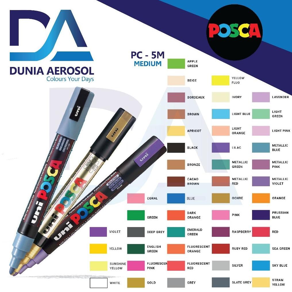 

Posca Paint Marker PC 5M Medium Point Size 1.8mm DiM