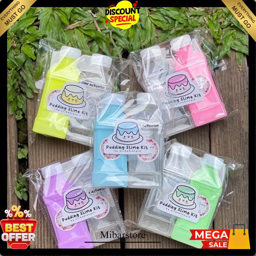 Pudding Slime Kit By Slime Diary Id Original Produk
