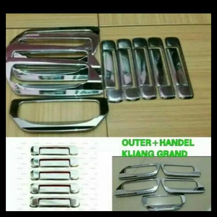 TERMURAH PAKET OUTER HANDLE KIJANG SUPER 1990-1995 CHROME 