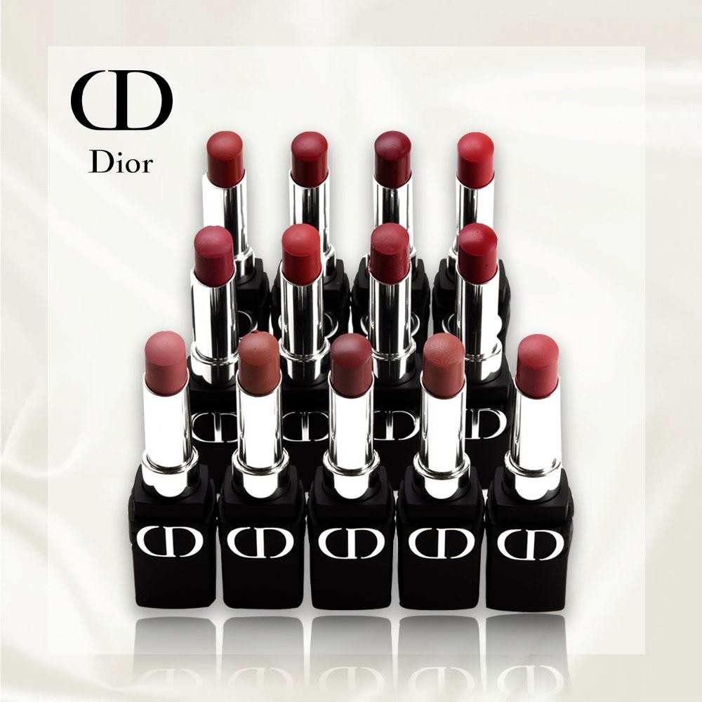 Dior Rouge Forever Bullet Lipstick Lipstik Intense Couture Colour Ori Transfer-Proof Lipstick 3.2G N