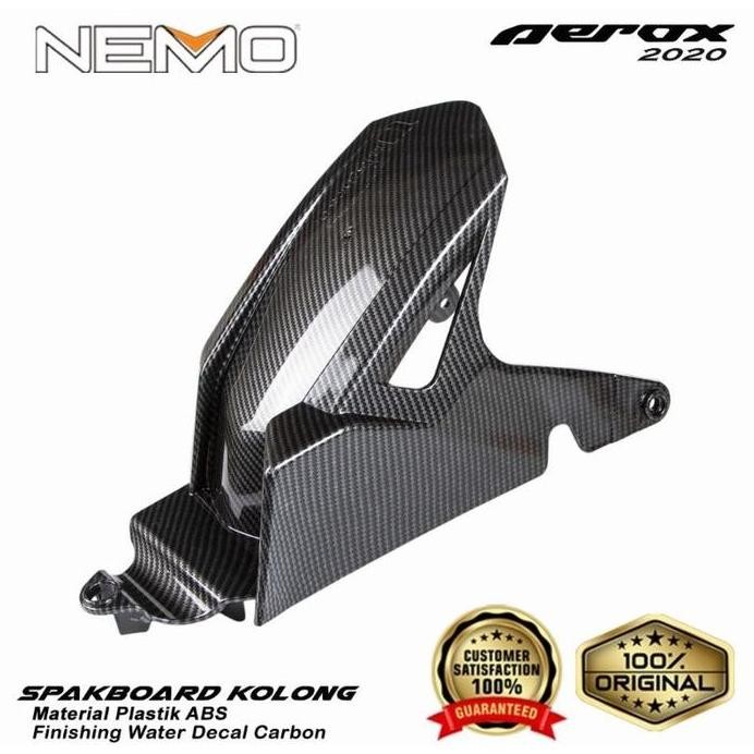 SPAKBOR KOLONG AEROX NEW CONNECTED 2021 CARBON NEMO / HUGGER AEROX