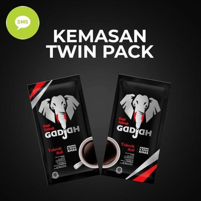 

Kopi Gajah Asli Renteng Isi 20 Sachet