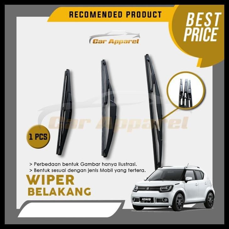 GRATIS ONGKIR WIPER BELAKANG SUZUKI IGNIS 12 INCH / REAR WIPER SUZUKI IGNIS 