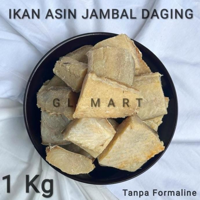 

SALE TERMURAH IKAN ASIN JAMBAL DAGING 1KG / IKAN JAMBAL / READYY