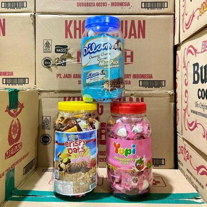 

Paket Campur Murah Klik Variasi Aneka Jajan Wafer Biscuit Permen - Snack Makanan - Biskuit, Food, Kacang, Cookies, Jajanan, Cemilan (Manis, Kering)