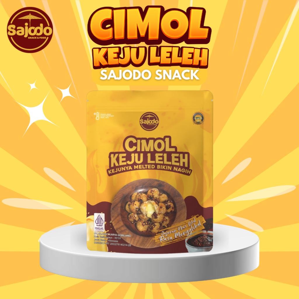 

RKM [Paling Murah] PAKET BEST SELLER BASO ACI JUMBO, CIMOL KEJU LELEH, OTAK - OTAK IKAN Sajodo Snack & Food