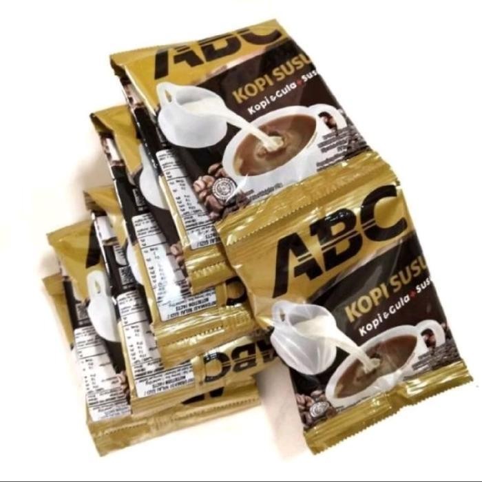 

Kopi Abc Susu Renceng Isi 10 Sachet Kemasan Praktis