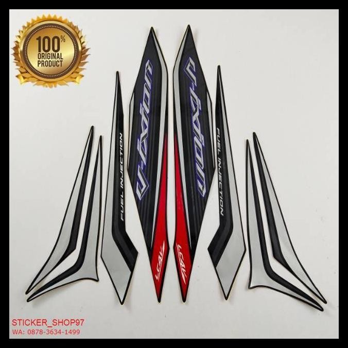 BEST DEAL (ORI) STRIPING YAMAHA VIXION 150 KS NVL 2013 HITAM KUALITAS ORIGINAL 