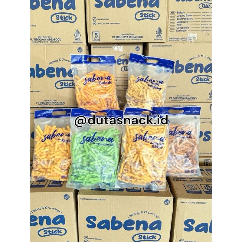 

RKM Tebus murah 1 karton snack SABENA NEW ISI 6 karung 1kg MIX rasa bisa COD ( NEW )
