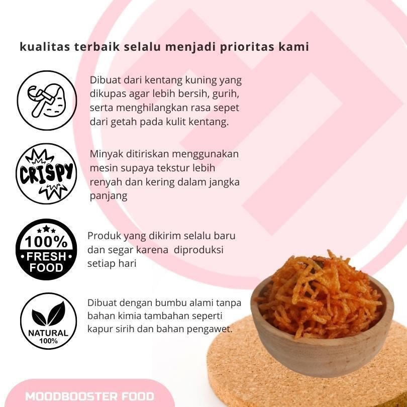 

RKM Kentang Mustofa Krispi 500g MoodBooster