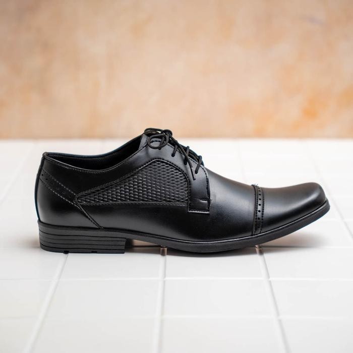 RS PAULMAY - Sepatu Formal Oxford Pria Milan 81 - Brown Shoes