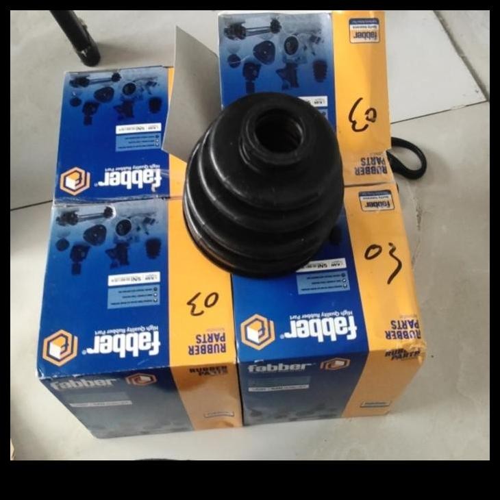 TERMURAH KARET BOOT CV JOINT AS RODA DEPAN DALAM LANCER CB4 HEIKER 