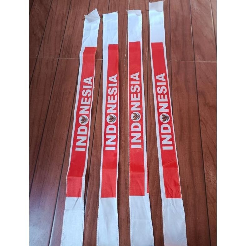 Murah Ikat Kepala Merah Putih Blangkon Sunda Polyester