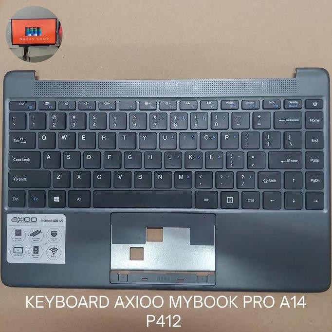 KEYBOARD AXIOO P412/MYBOOK PRO A14 FULL FRAME