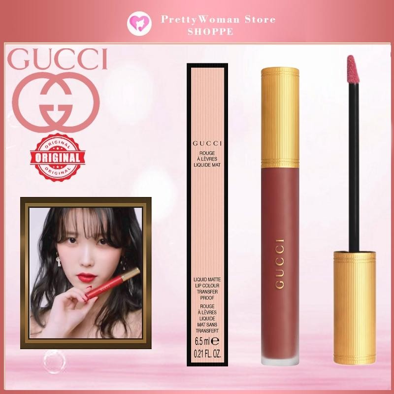 Gucci Lipstick Liquid Matte Rouge Lvres Liquide Mat Lipstick 6.5Ml/Lip Colour Gucci Lip Cream/ Liqui