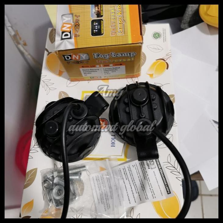 TERBARU LAMPU KABUT MOBIL 3 INCH 12 VOLT LED SET 2PC 