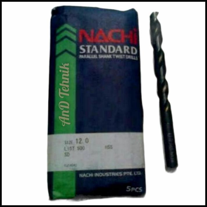Mata Bor Besi Nachi HSS 12mm / Mata bor nachi 12mm / Nachi 12 mm