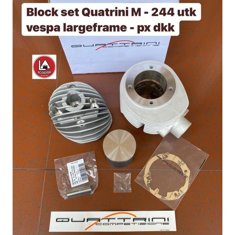 Blok set Quattrini M-244 utk PX, Excel 200 dkk