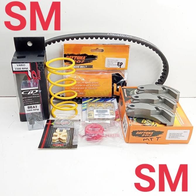 PAKET CVT UPGRADE KIRIAN DAYTONA VARIO KARBU, VARIO TECHNO, VARIO 110.