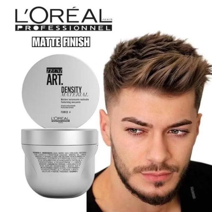 TERBARU - WAX RAMBUT PRIA GEL RAMBUT EKSTRA STRONG DENSITY MATERIAL LOREAL 100 ML