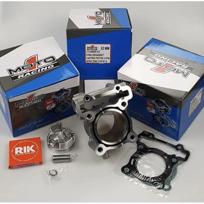 Blok Bore Up set Moto1 Racing Nmax Aerox 62.5 63 63.5
