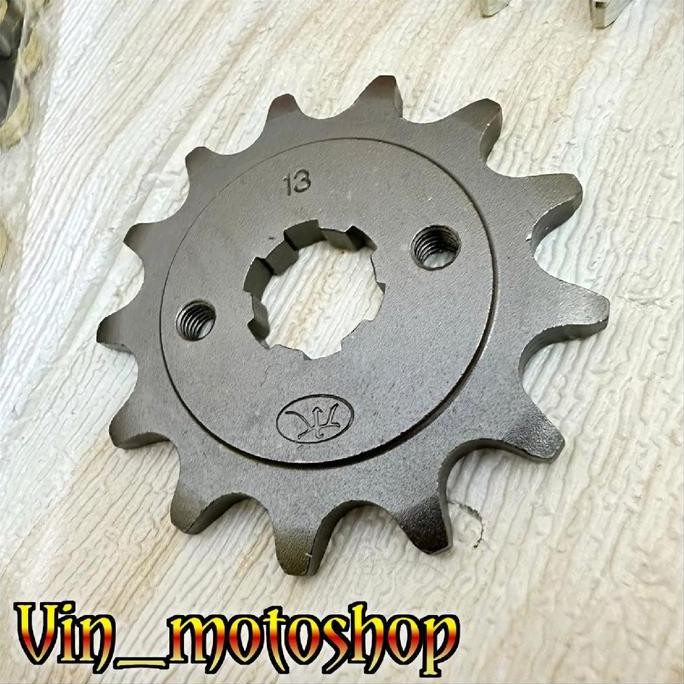 Gear Set 520 TK Racing Honda CRF 150L & Rantai TK 520 HS Gold