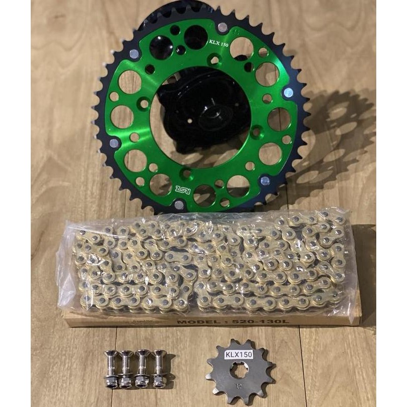 Gir ROZ KLX 150 520 Rantai Expedition 520H 130L