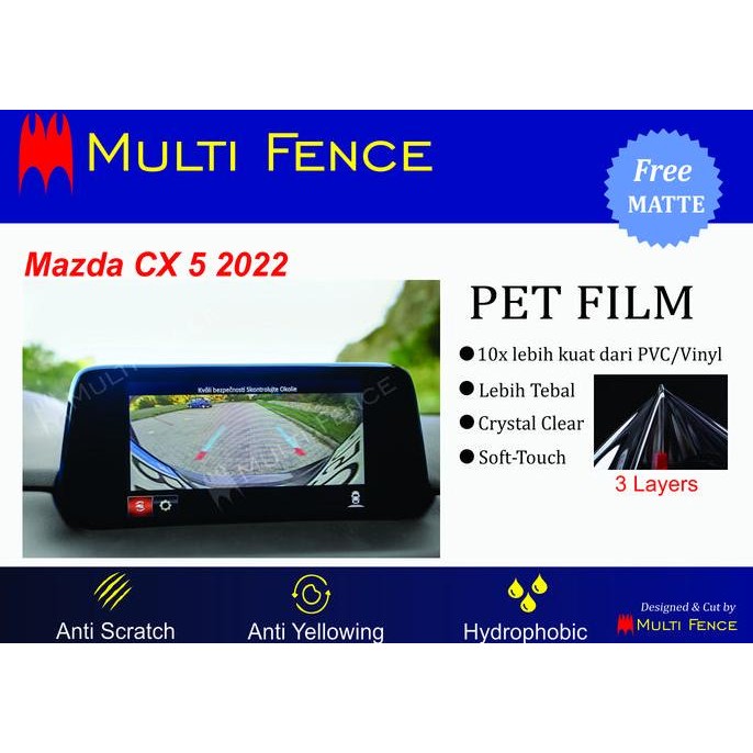 Screen Guard Head Unit Mazda Cx-5 Facelift