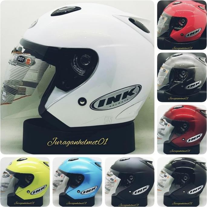 TERMURAH - helm half face ink Centro original 100% asli