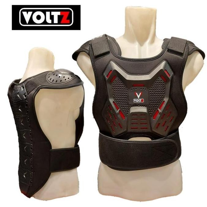 Body Protector Trail Toring Riding Adventure Hitam Voltz